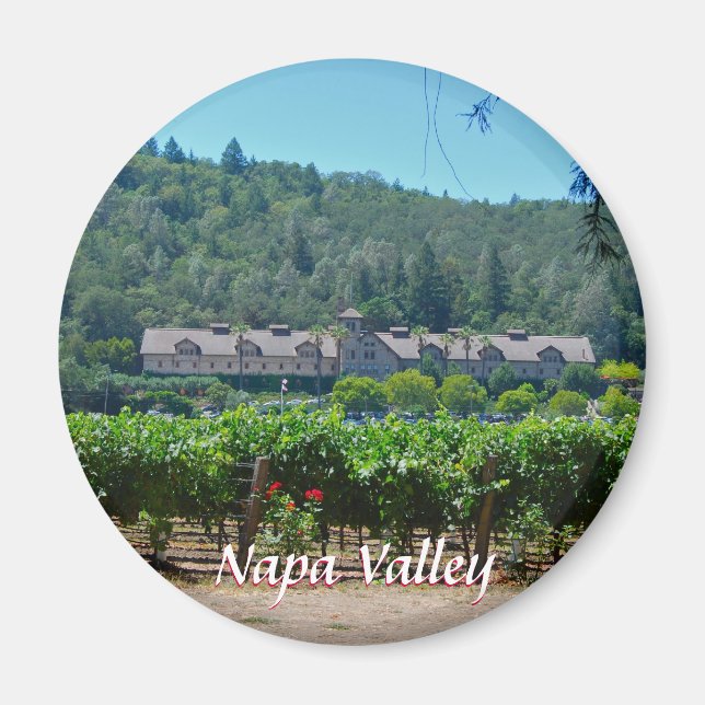 Imán Viñedos del Valle de Napa (Frente)