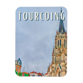 Imán Viñeta de fotos de turismo