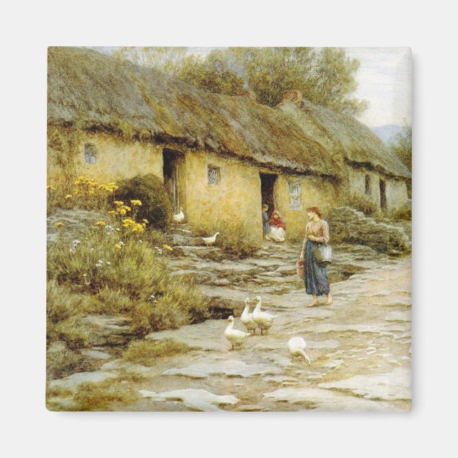 Imán Viñeta Helen Allingham (Frente)