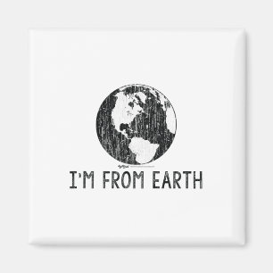 Imán Viñeta Soy del medio ambiente del Día Mundial de l