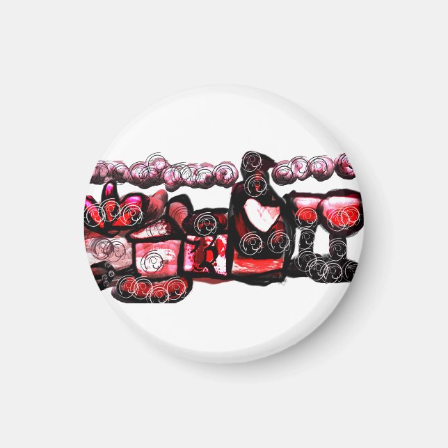 Imán Vino rojo (Frente)