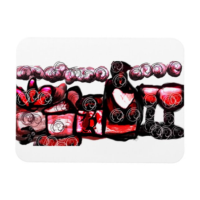 Imán Vino rojo (Horizontal)