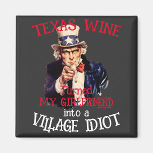 Imán vino TEXAS convirtió a mi novia en pueblo