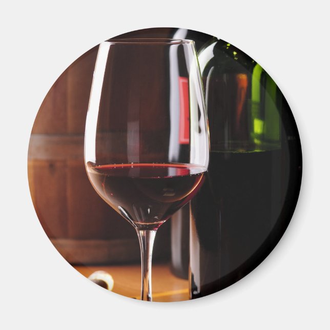 Imán Vino Tinto (Frente)