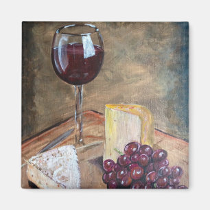 Imán Vino y queso