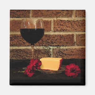Imán Vino y queso
