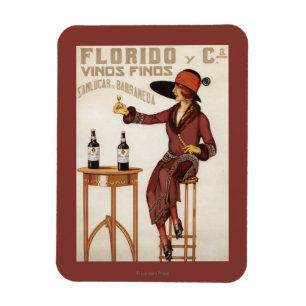 Imán Vinos Finos - Sanlucar de Barrameda de Florido