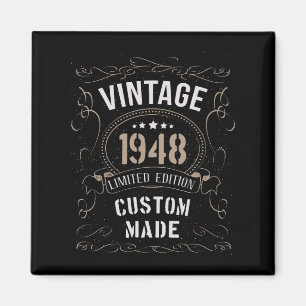 Imán Vintage 1948 Limited Edition Personalizado hecho