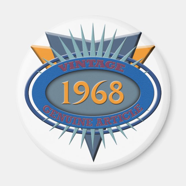 Imán Vintage 1968 (Frente)