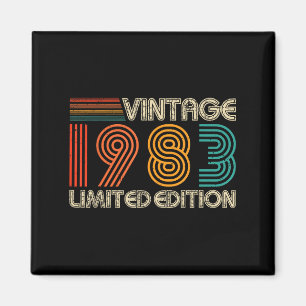 Imán Vintage 1983 Edición Limitada Clic 1983 Hombres Mu