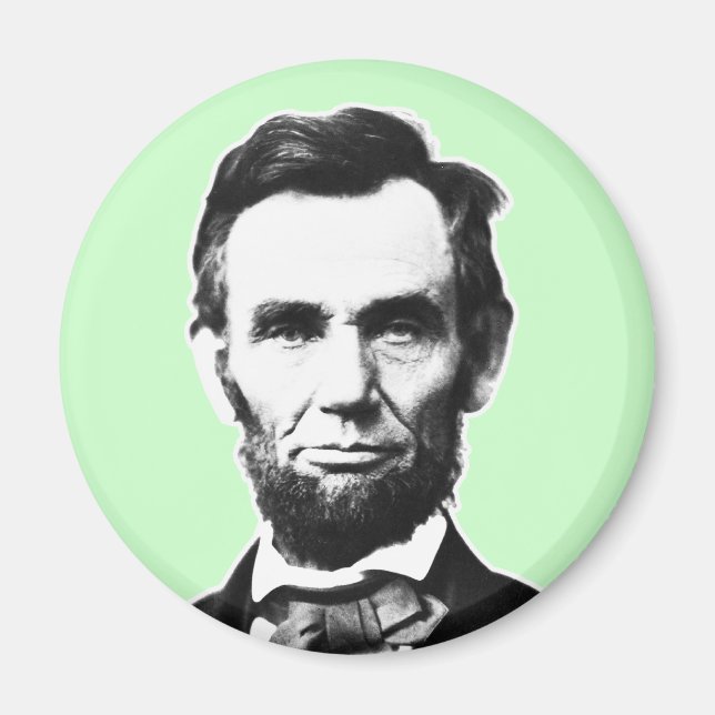 Imán Vintage Abe Lincoln (Frente)