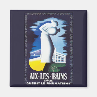 Imán Vintage Aix-Les-Bains