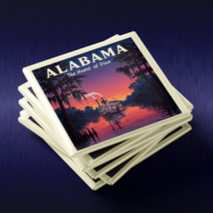 Imán Vintage Alabama