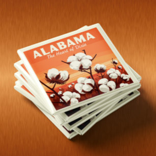 Imán Vintage Alabama