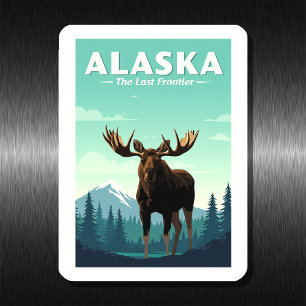 Imán Vintage Alaska