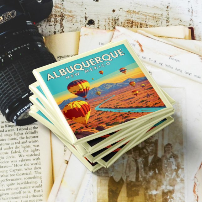 Imán Vintage Albuquerque New Mexico (Subido por el creador)