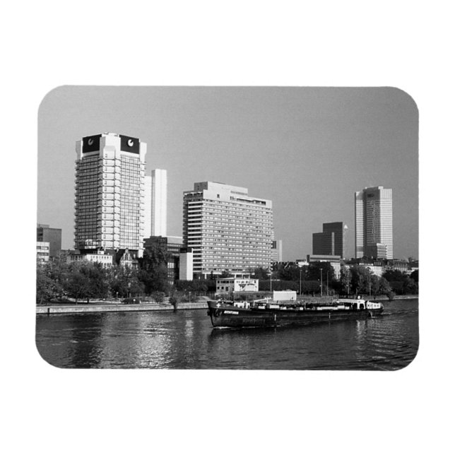 Imán Vintage Alemania Fráncfort (Horizontal)
