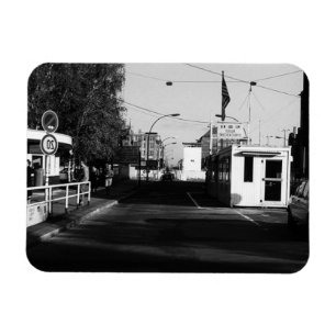 Imán Vintage Alemania Fronteras al este de Berlín