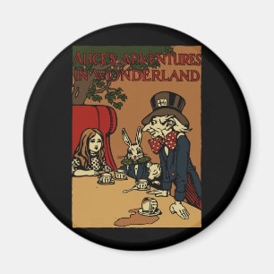 Imán Vintage Alice Cover Mad Tea Fiesta