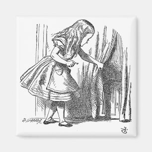 Imán Vintage Alicia en el país de las maravillas que