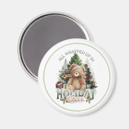 Imán Vintage All Wrapup Holiday