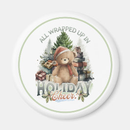 Imán Vintage All Wrapup Holiday