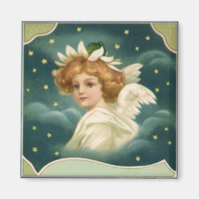 Imán Vintage Angel Magnet (Frente)