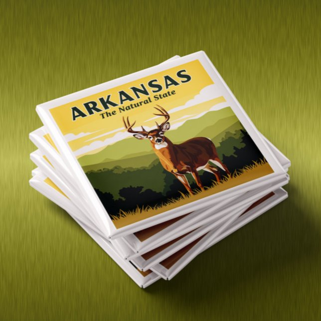Imán Vintage Arkansas (Subido por el creador)