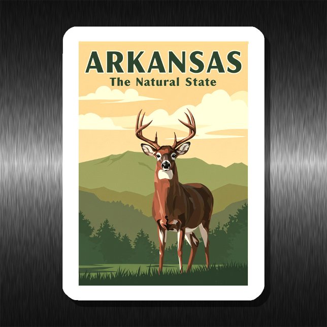 Imán Vintage Arkansas (Subido por el creador)