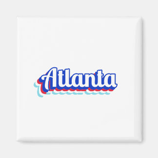 Imán Vintage Atlanta