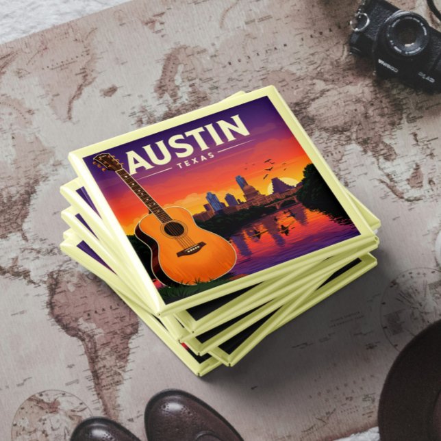 Imán Vintage Austin Texas (Subido por el creador)