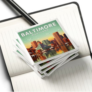 Imán Vintage Baltimore Maryland