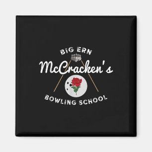 Imán Vintage Big Ern Mccrackens Bowling School Regalo L