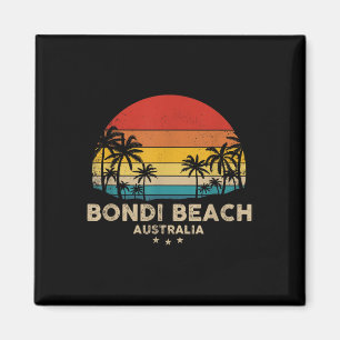 Imán Vintage Bondi Beach - Australia Beach Souvenir