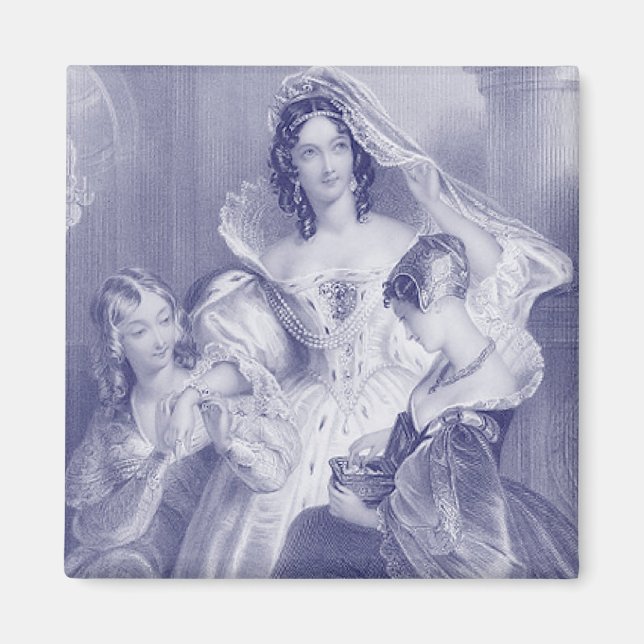 Imán Vintage Bride (Frente)