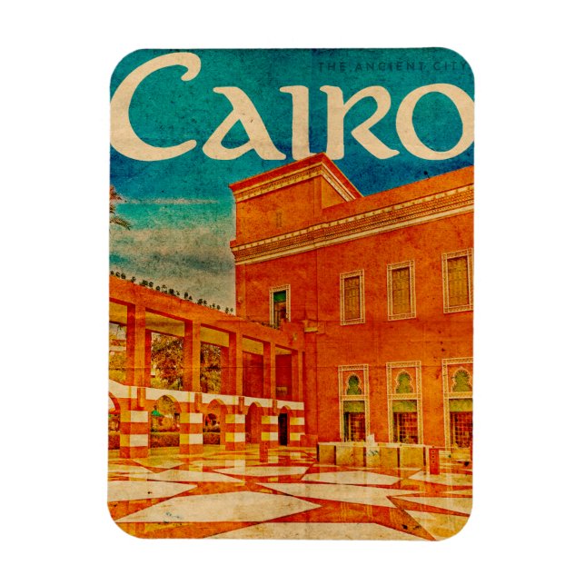 Imán Vintage Cairo Flexible Magnet (Vertical)