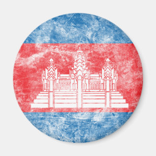Imán Vintage Camboya