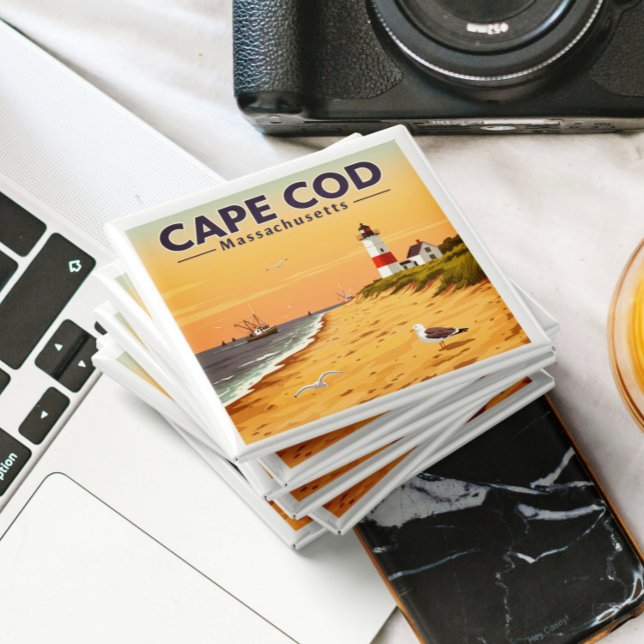 Imán Vintage Cape Cod Massachusetts (Subido por el creador)