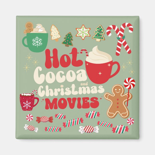 Imán Vintage Christmas (Frente)