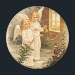 Imán Vintage Christmas Angels<br><div class="desc">Vintage Christmas Angels</div>
