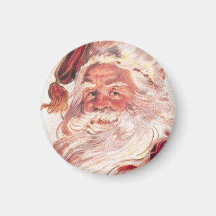 Imán Vintage Christmas Santa Claus