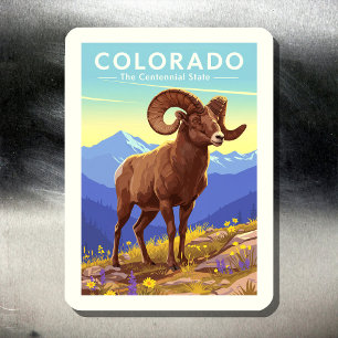 Imán Vintage Colorado