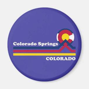 Imán Vintage Colorado Springs