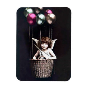 Imán Vintage Cupido