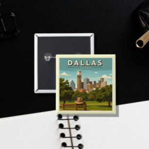 Imán Vintage Dallas Texas