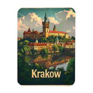 Imán Vintage de Cracovia