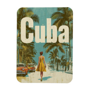 Imán Vintage de Cuba