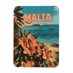 Imán Vintage de Malta