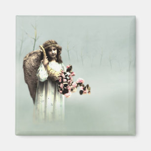 Imán Vintage del ángel