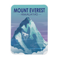 Vintage del Monte Everest Himalayas
